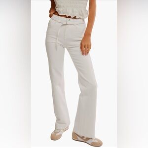 We The Free Sabine Belted Slim Bootcut Jeans